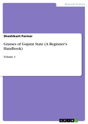 Grasses of Gujarat State (A Beginner's Handbook) - Cover