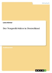 Der Nonprofit-Sektor in Deutschland