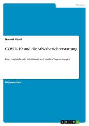 COVID-19 und die Afrikaberichterstattung - Cover