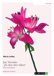 Jan Nerudas 'Zu den drei Lilien'. Eine Textanalyse