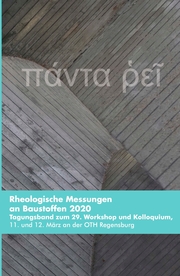 Rheologische Messungen an Baustoffen 2020 - Cover
