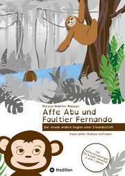 Affe Abu und Faultier Fernando