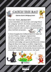 CRAFTBOOK - SUPER SPIEL - CATCH THE RAT - TOLLE MOTIVE - KREATIVES MALEN - BASTELN - MOGO DIE MAUS - KATZENBILDER - Abbildung 1