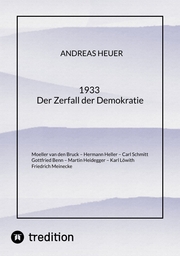 1933 Der Zerfall der Demokratie - Cover
