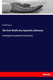 Die Drei Briefe des Apostels Johannes - Cover