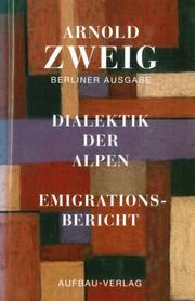 Dialektik der Alpen. Emigrationsbericht - Cover