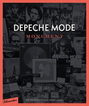 Depeche Mode : Monument - Cover
