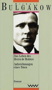 Das Leben des Herrn de Moliere/Aufzeichnungen eines Toten - Cover