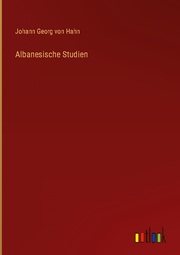 Albanesische Studien - Cover
