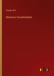 Römische Charakterköpfe - Cover