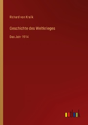 Geschichte des Weltkrieges - Cover