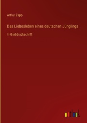 Das Liebesleben eines deutschen Jünglings - Cover