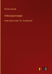Völkerpsychologie - Cover