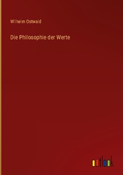 Die Philosophie der Werte - Cover