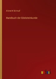 Handbuch der Edelsteinkunde - Cover