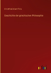 Geschichte der griechischen Philosophie - Cover