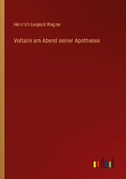 Voltaire am Abend seiner Apotheose - Cover