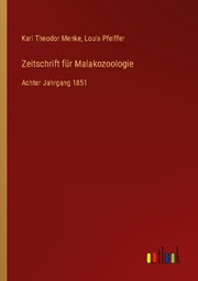 Zeitschrift für Malakozoologie - Cover