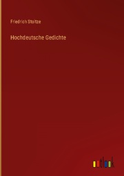 Hochdeutsche Gedichte - Cover
