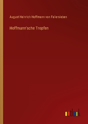 Hoffmann'sche Tropfen - Cover