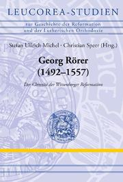Georg Rörer (1492-1557)