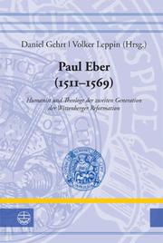 Paul Eber (1511-1569)
