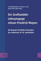 Die Greifswalder Lehrsynagoge Johann Friedrich Mayers - Cover