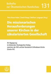 Die missionarischen Herausforderungen unserer Kirchen in der säkularisierten Gesellschaft - Cover