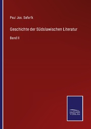 Geschichte der Südslawischen Literatur - Cover