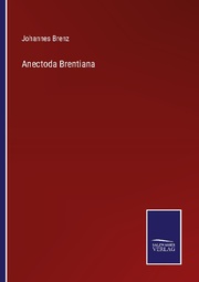 Anectoda Brentiana - Cover