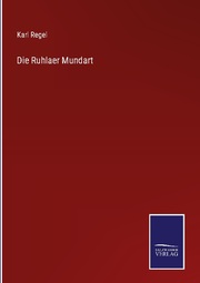 Die Ruhlaer Mundart - Cover