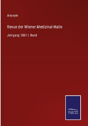 Revue der Wiener Medizinal-Halle - Cover