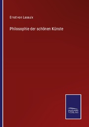 Philosophie der schönen Künste - Cover