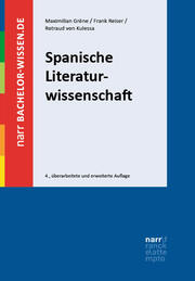 Spanische Literaturwissenschaft - Cover