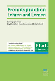 FLuL - Fremdsprachen Lehren und Lernen, 52,1