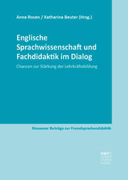 Englische Sprachwissenschaft und Fachdidaktik im Dialog - Cover