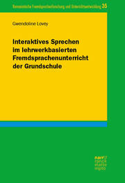 Interaktives Sprechen im lehrwerkbasierten Fremdsprachenunterricht der Grundschule - Cover