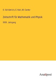 Zeitschrift für Mathematik und Physik - Cover