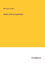 Ueber Icterus typhoides