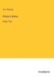 Pindar's Werke - Cover