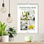 Strahlendes Weiß Blütenbilder (Wandkalender 2024 DIN A4 hoch), CALVENDO Monatskalender - Abbildung 2