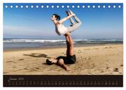 YogaPaare (Tischkalender 2024 DIN A5 quer), CALVENDO Monatskalender - Abbildung 3
