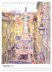 Lissabon in Aquarell - Illustrierte Ansichten der portugisischen Hauptstadt (Wandkalender 2024 DIN A4 hoch), CALVENDO Monatskalender - Abbildung 14