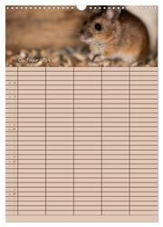 Der Mäuseplaner (Wandkalender 2024 DIN A3 hoch), CALVENDO Monatskalender - Abbildung 12
