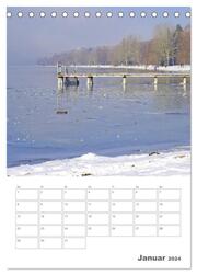 Mein Starnberger See - Die Perle im Fünfseenland im Jahresverlauf (Tischkalender 2024 DIN A5 hoch), CALVENDO Monatskalender - Abbildung 3