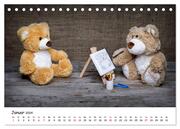 Eddy, der Teddy (Tischkalender 2024 DIN A5 quer), CALVENDO Monatskalender - Abbildung 3