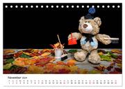 Eddy, der Teddy (Tischkalender 2024 DIN A5 quer), CALVENDO Monatskalender - Abbildung 13