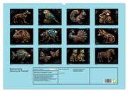 Mechanische Steampunk Tierwelt (Wandkalender 2024 DIN A2 quer), CALVENDO Monatskalender - Abbildung 1