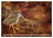 Vögel, Viecher und Fraktale (hochwertiger Premium Wandkalender 2024 DIN A2 quer), Kunstdruck in Hochglanz - Abbildung 11
