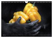 OBST & GEMÜSE in Gorillahänden (Wandkalender 2024 DIN A4 quer), CALVENDO Monatskalender - Abbildung 6